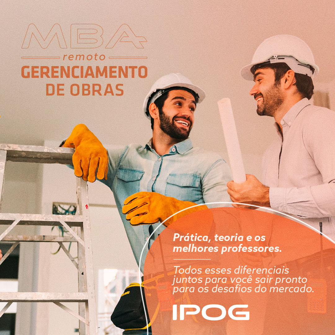 Gerenciamento de Obras, Qualidade e Desempenho da Construção – Ipog