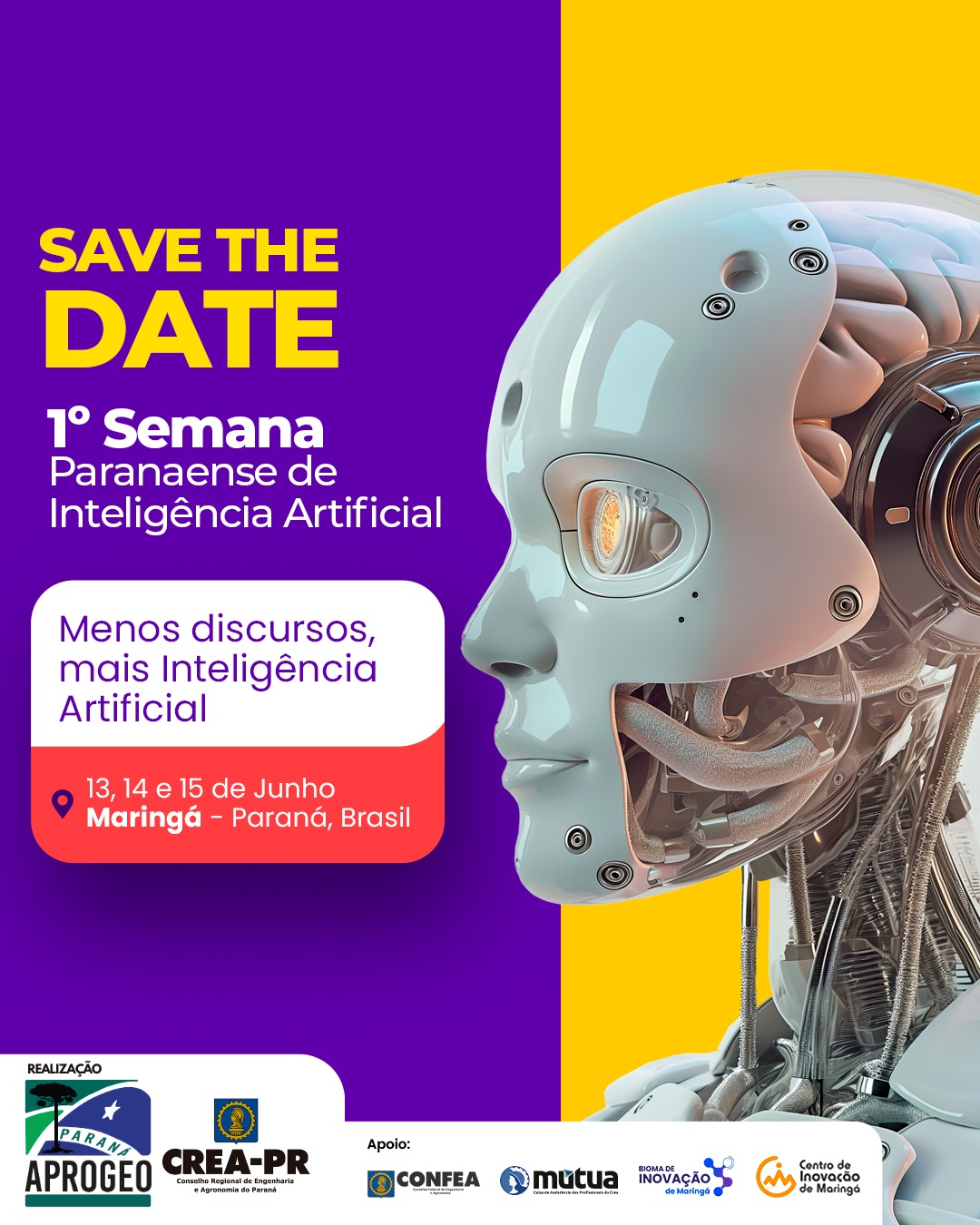 1° Seminário Paranaense sobre Inteligência Artificial nas Engenharias – APROGEO