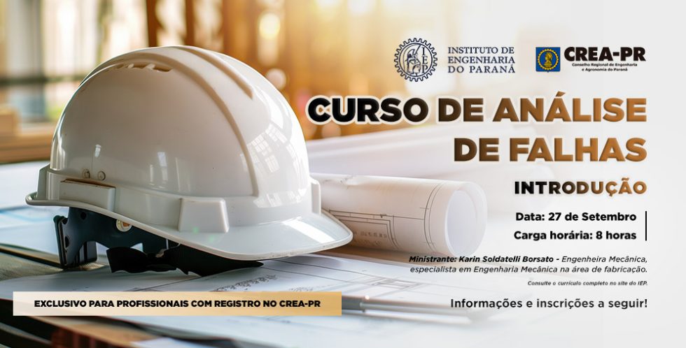 Curso de Análise de Falhas: Introdução – IEP