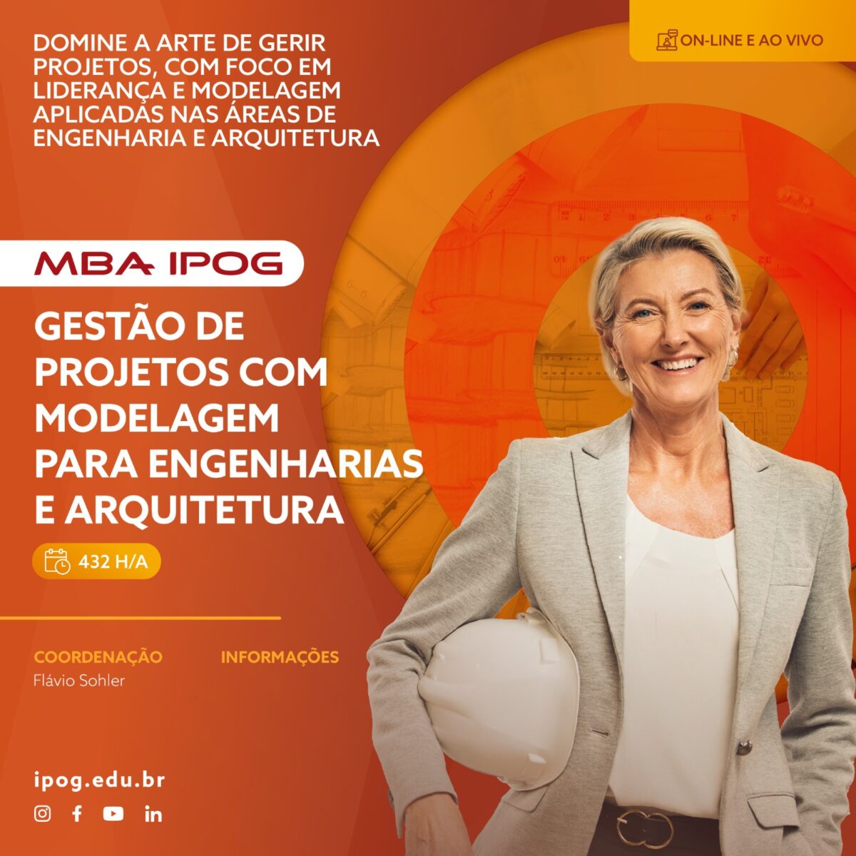 Gestão de Projetos com Modelagem para Engenharias e Arquitetura –IPOG