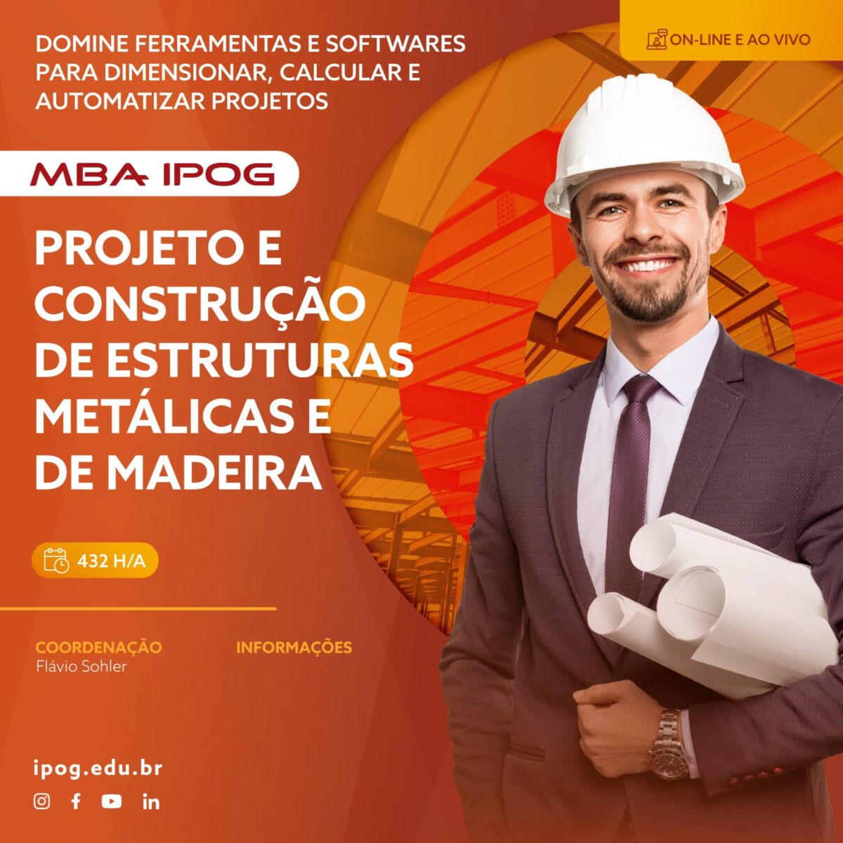 Projeto e Construção de Estruturas Metálicas e de Madeira – IPOG