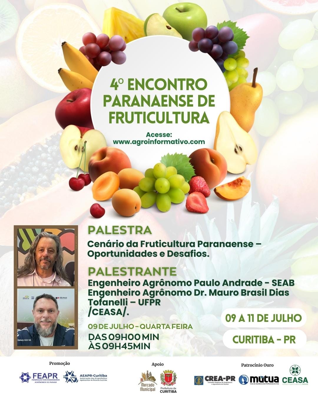 4º Encontro Paranaense de Fruticultura – AEAPR – Curitiba