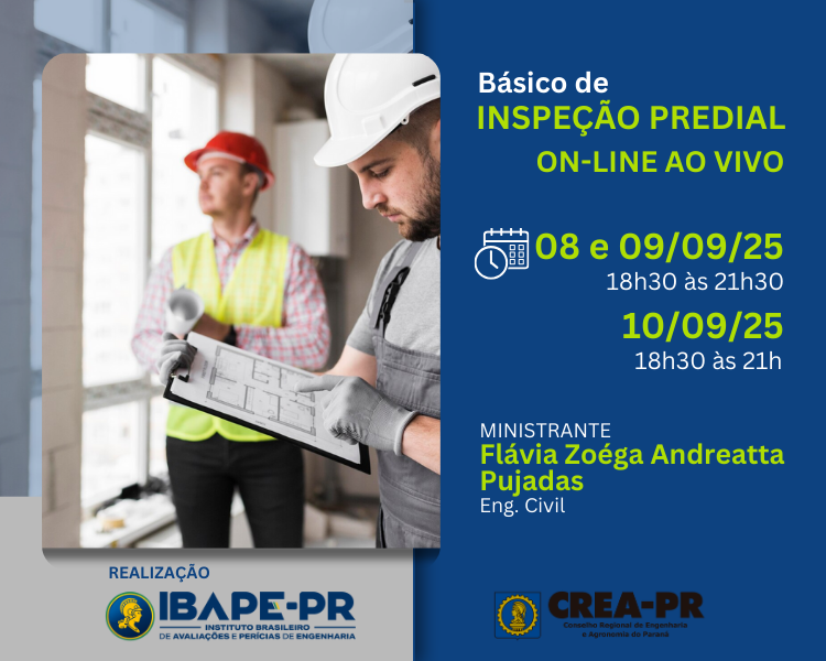 Curso de Básico de Inspeção Predial – IBAPE-PR