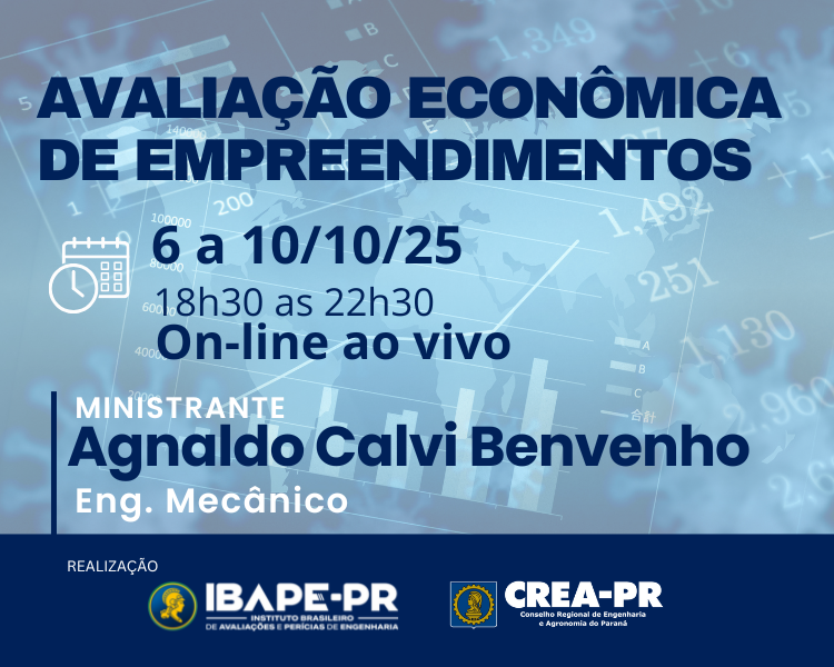 Avaliação Econômica de Empreendimentos – IBAPE