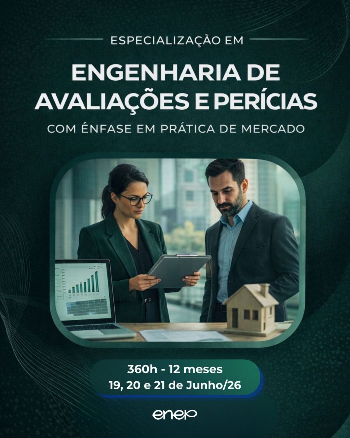 Especialização em Engenharia de Avaliações e Perícias com Ênfase em Prática de Mercado – ENEP