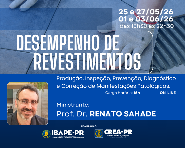 Desempenho de Revestimentos – IBAPE-PR