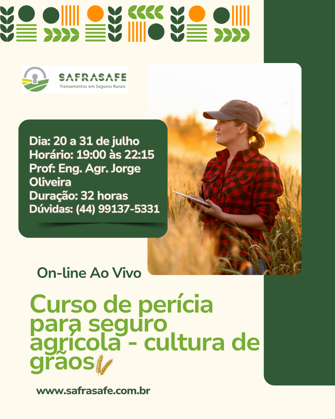 Perícias para Seguros Agrícolas – Agroservic