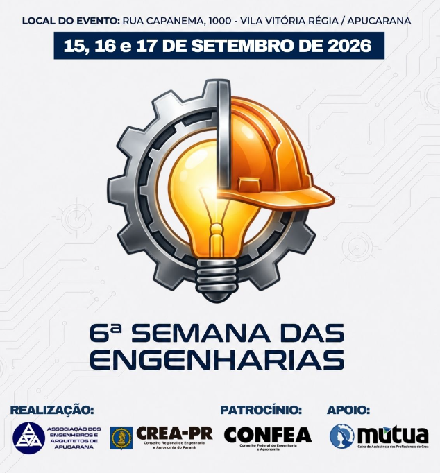 6ª Semana das Engenharias